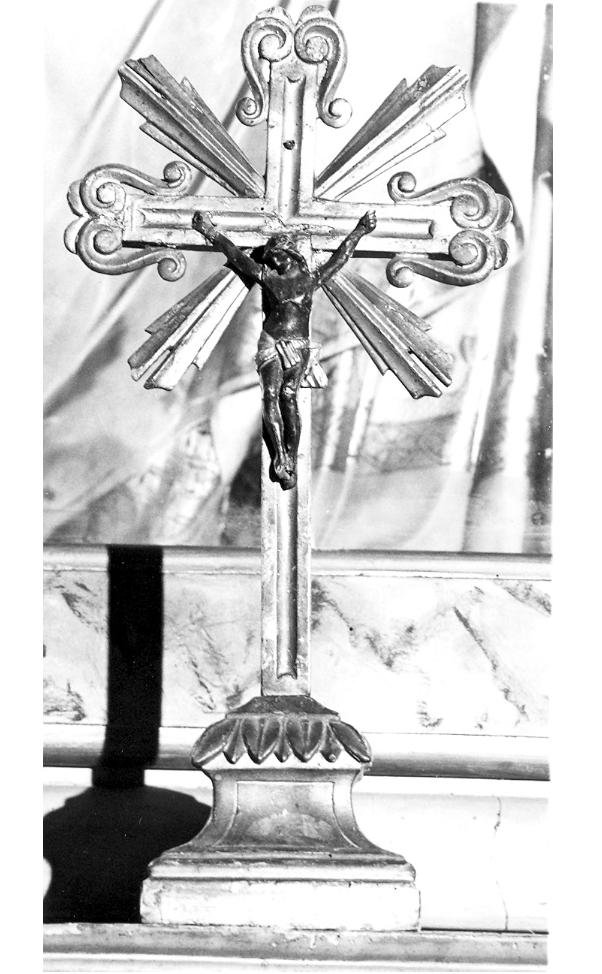 croce d'altare - bottega marchigiana (prima metà sec. XIX)