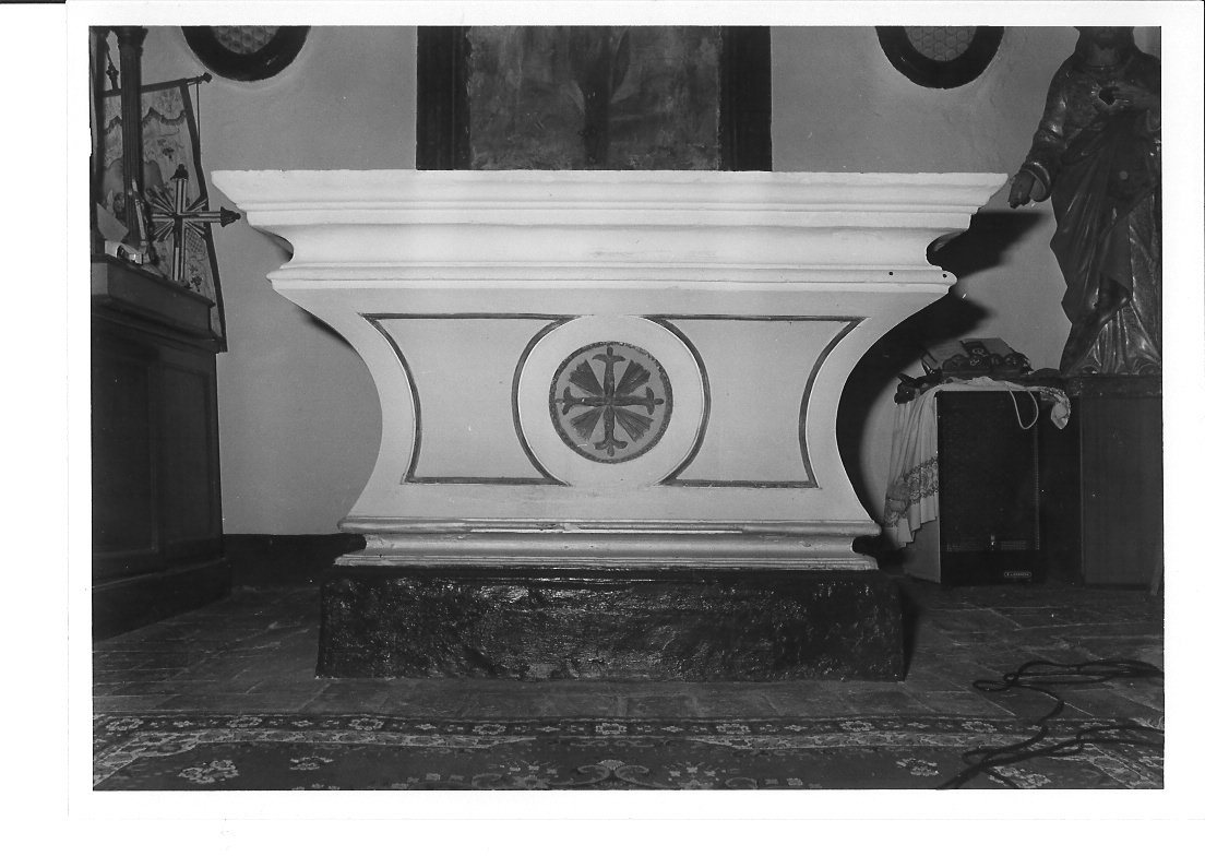 altare - bottega marchigiana (metà sec. XIX)