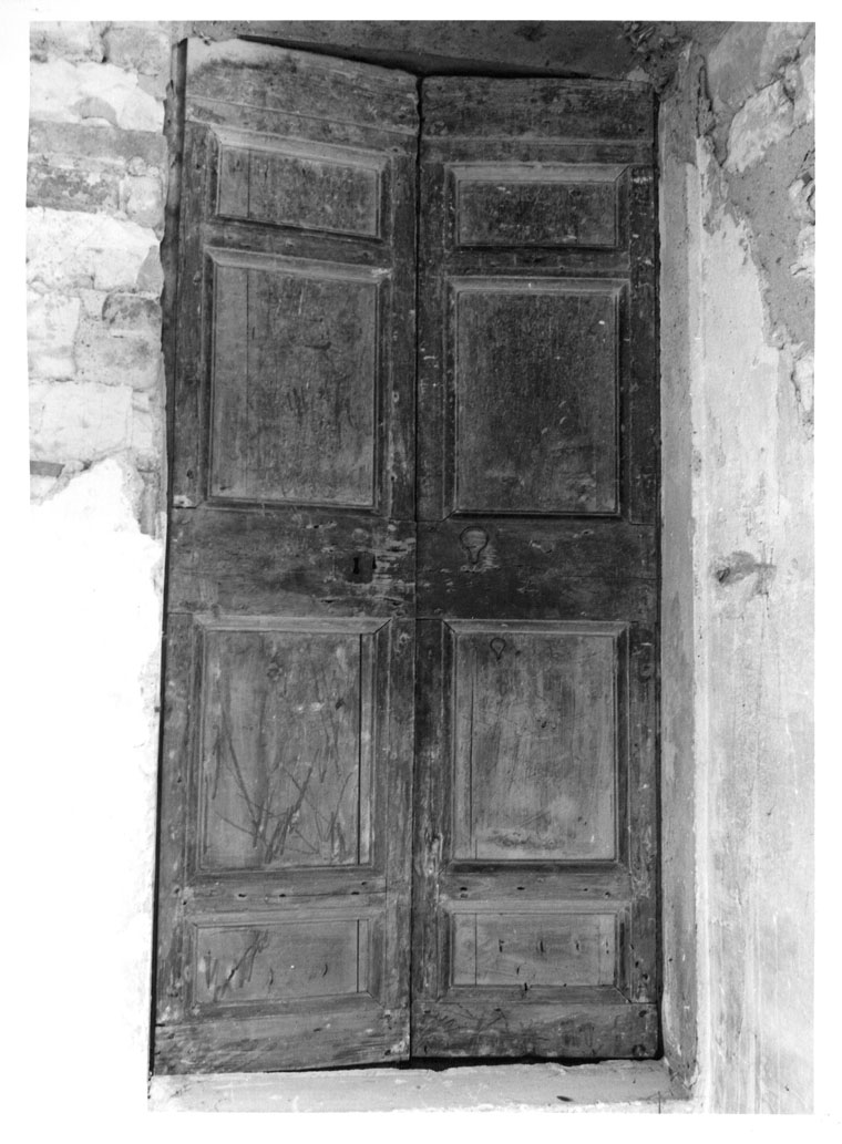 porta - bottega marchigiana (sec. XVIII)