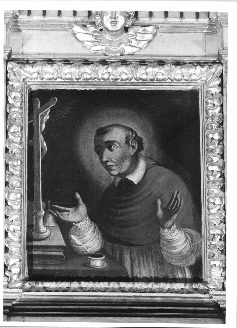 San Carlo Borromeo (dipinto) - ambito marchigiano (sec. XVII)