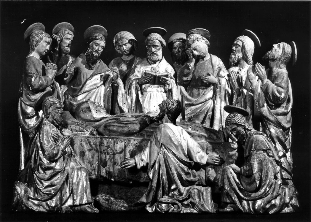 transito della Madonna (rilievo) - ambito abruzzese (sec. XV)