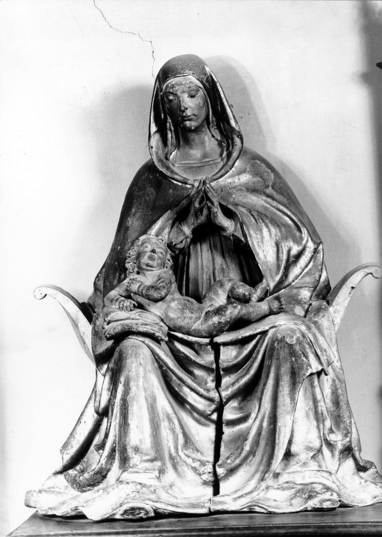 Madonna con Bambino (statua) - ambito abruzzese (fine/inizio secc. XV/ XVI)