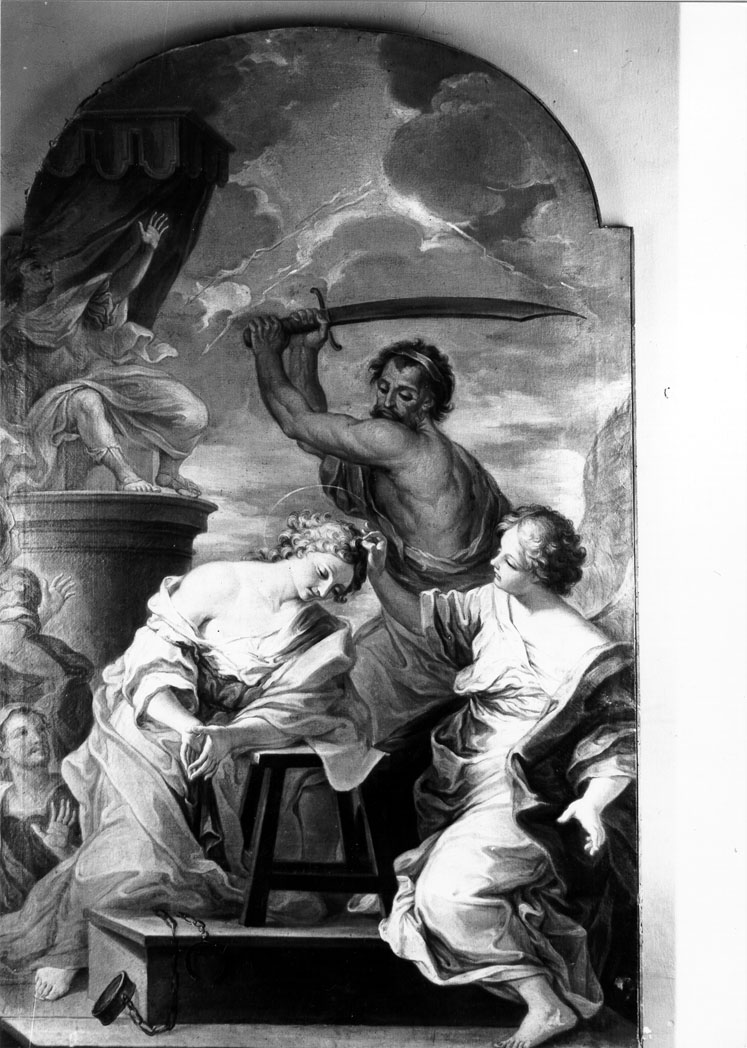 martirio di San Venanzio (dipinto) di Miniera Biagio (attribuito) (sec. XVIII)