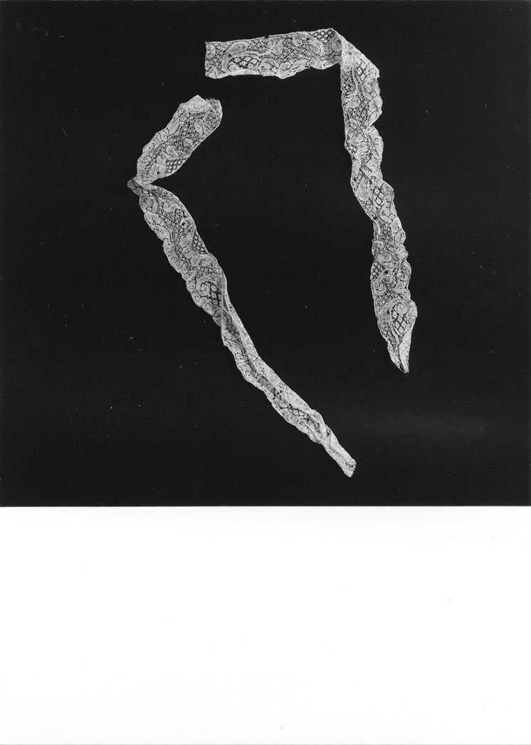 merletto, frammento - manifattura fiamminga (secondo quarto sec. XVIII)