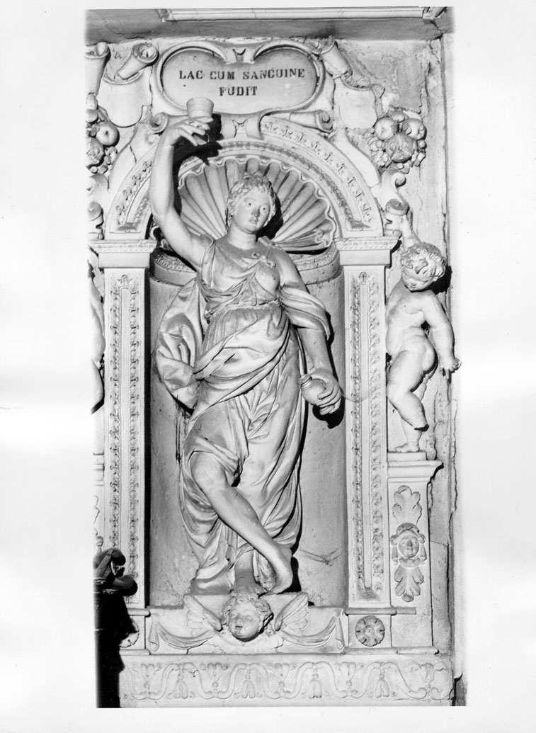 Temperanza (statua) di Amantini Tommaso (attribuito) (metà sec. XVII)