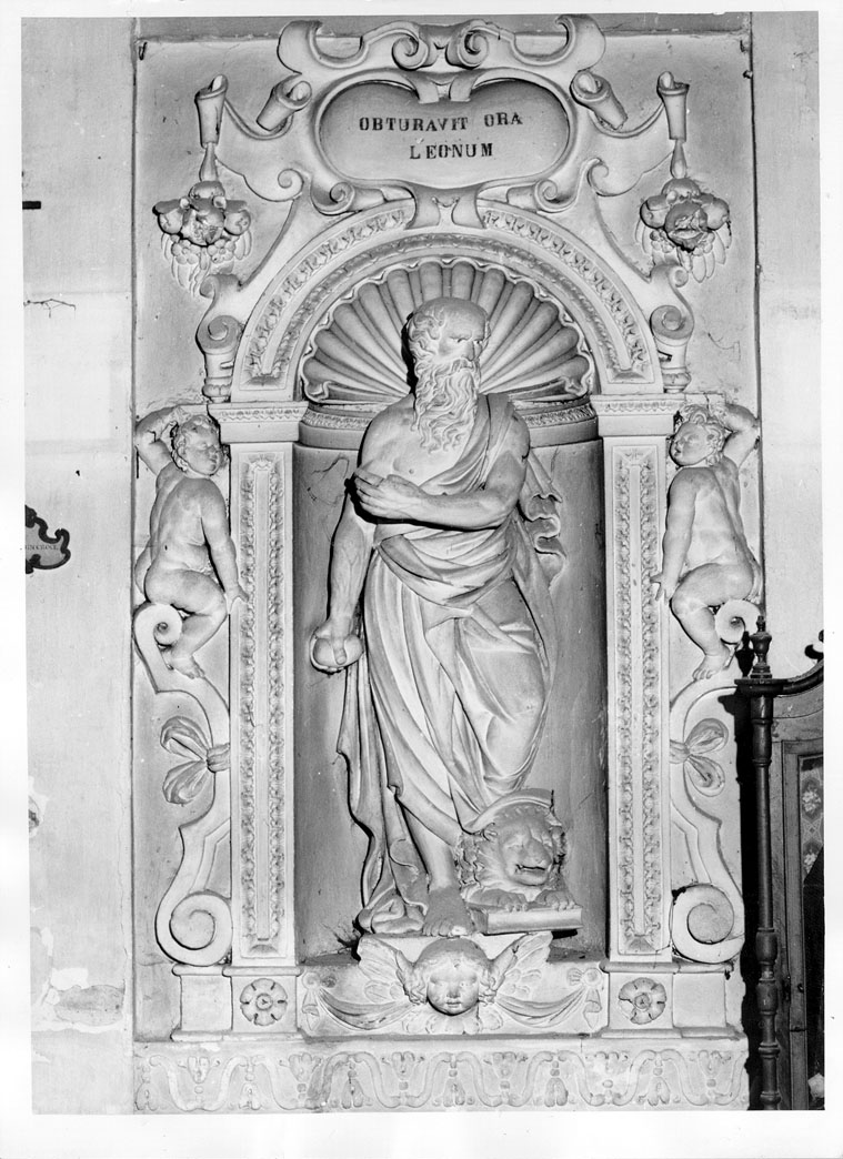 San Girolamo (statua) di Amantini Tommaso (attribuito) (metà sec. XVII)
