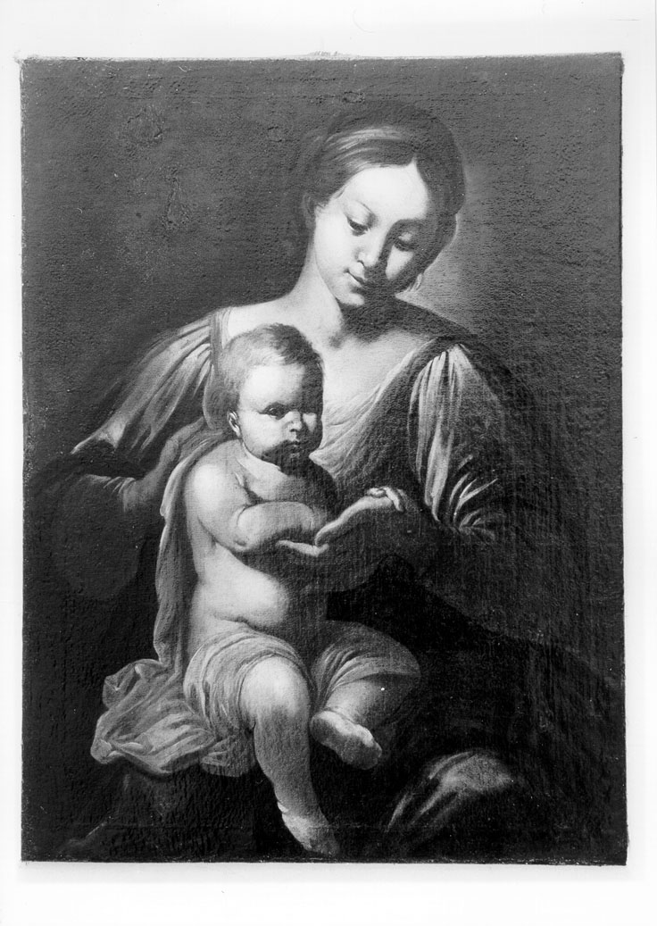 Madonna con Bambino (dipinto) - ambito marchigiano (ultimo quarto sec. XVI)