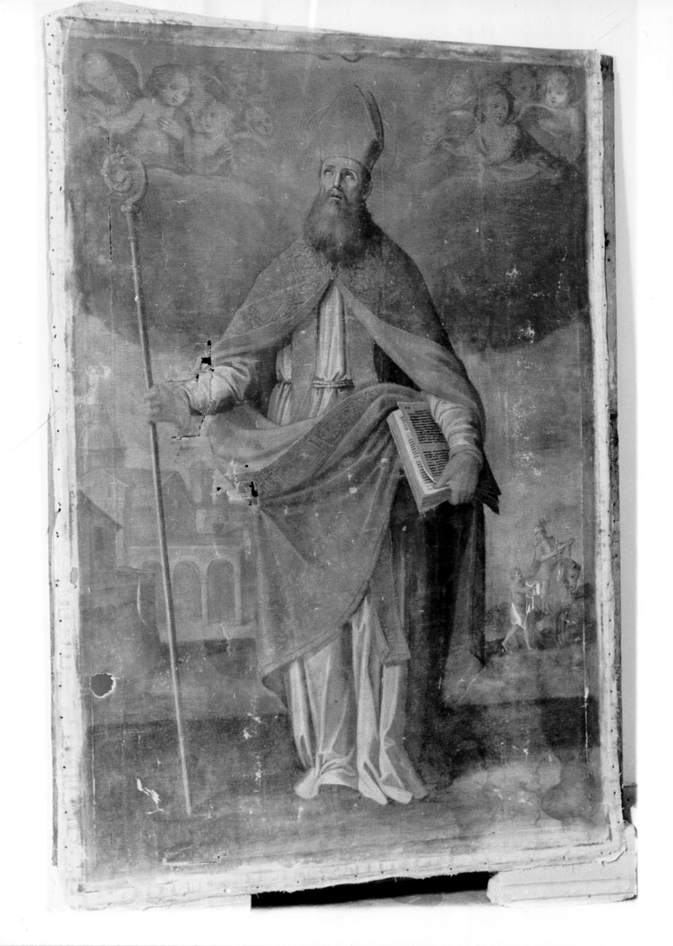 San Martino (dipinto) - ambito marchigiano (prima metà sec. XVIII)