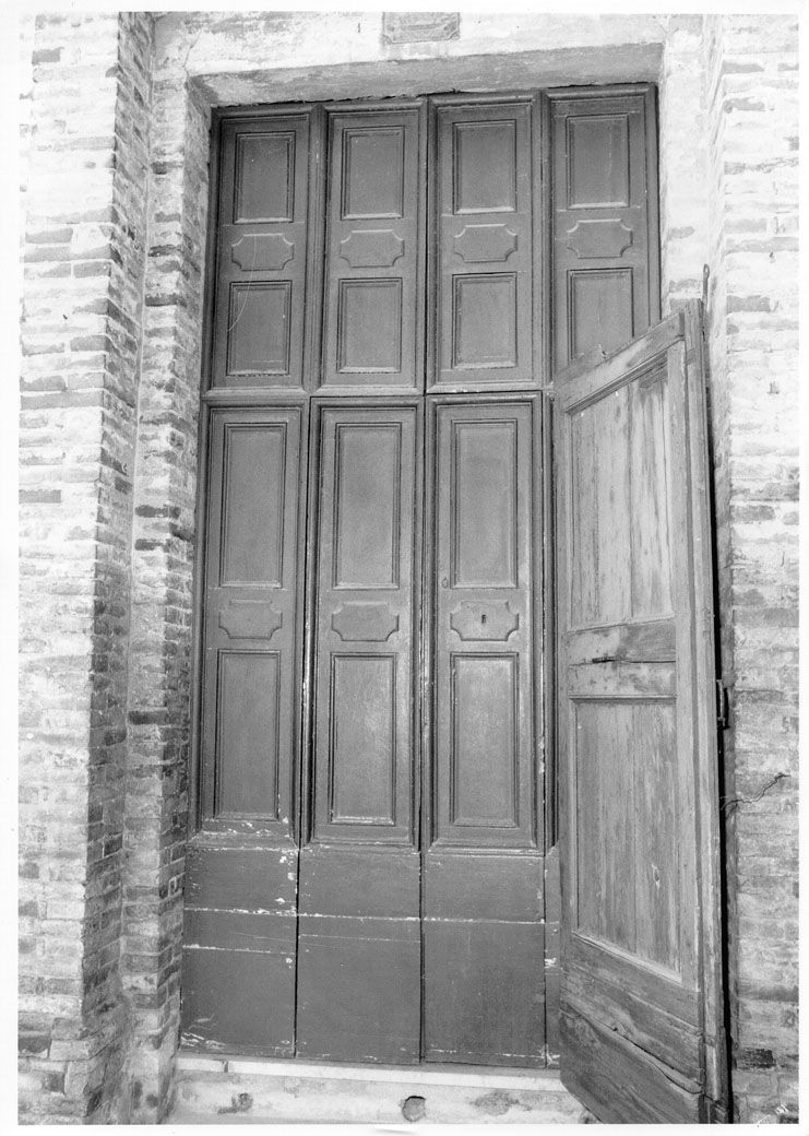 porta di Brunetti Giuseppe (prima metà sec. XIX)