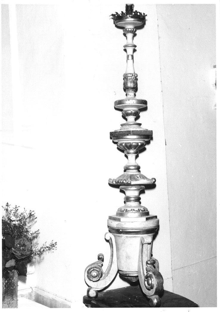 candeliere, serie - produzione marchigiana (sec. XIX)