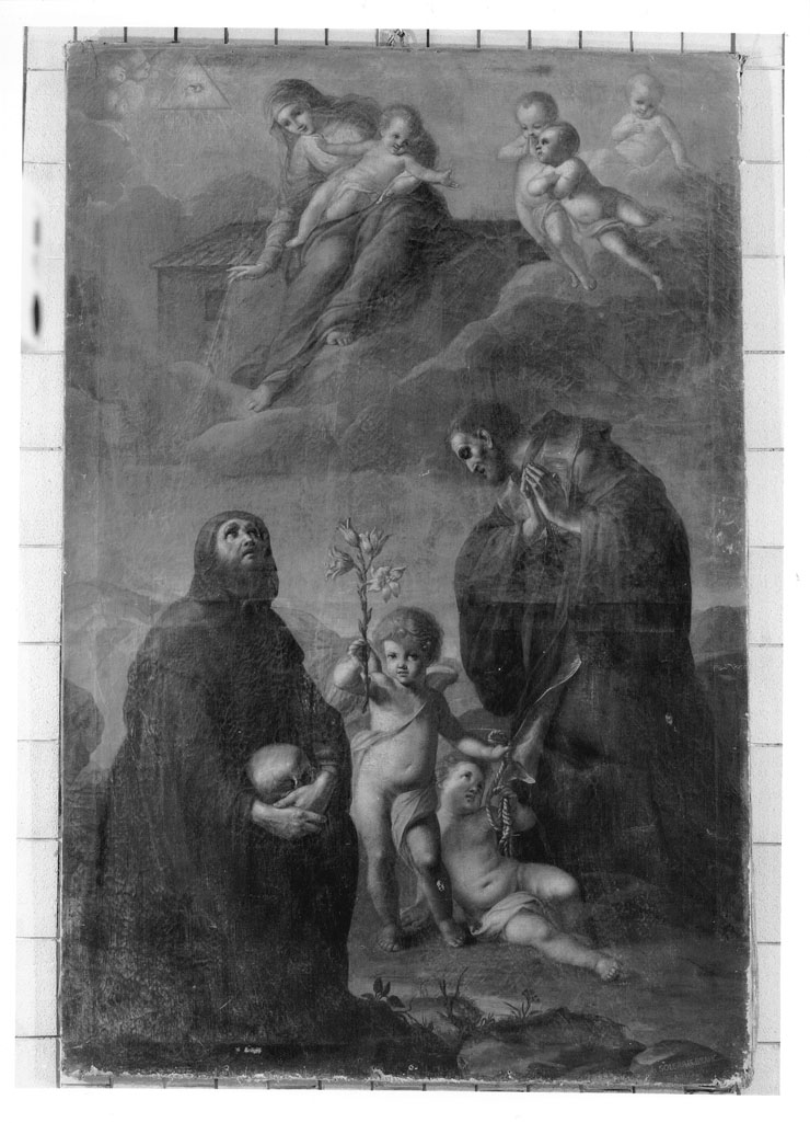 Madonna di Loreto (dipinto) di Lapis Gaetano detto Carraccetto (ultimo quarto sec. XVIII)