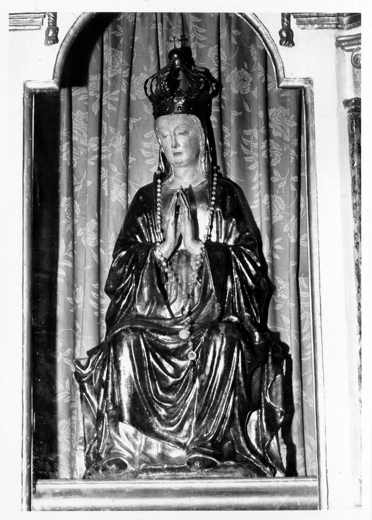 Madonna del Piano, Madonna (statua) - ambito italiano (sec. XV)