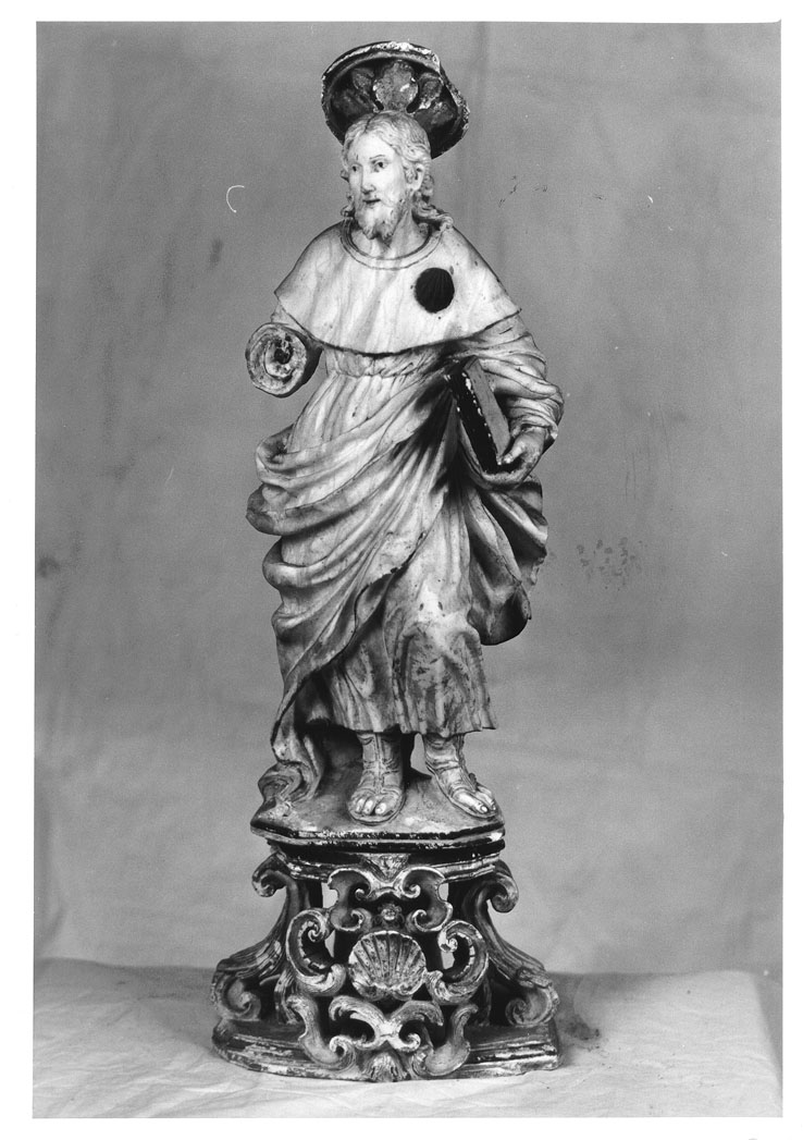 San Giacomo (statua, elemento d'insieme) - ambito marchigiano (fine/inizio secc. XVII/ XVIII)