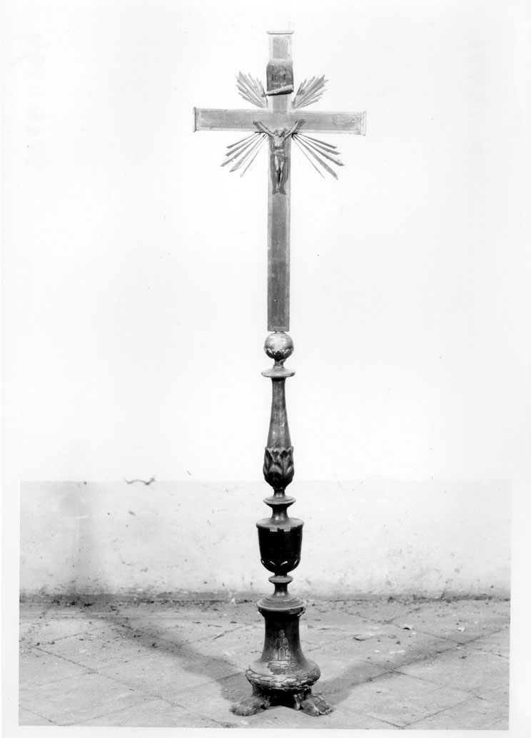 croce d'altare - bottega marchigiana (sec. XIX)