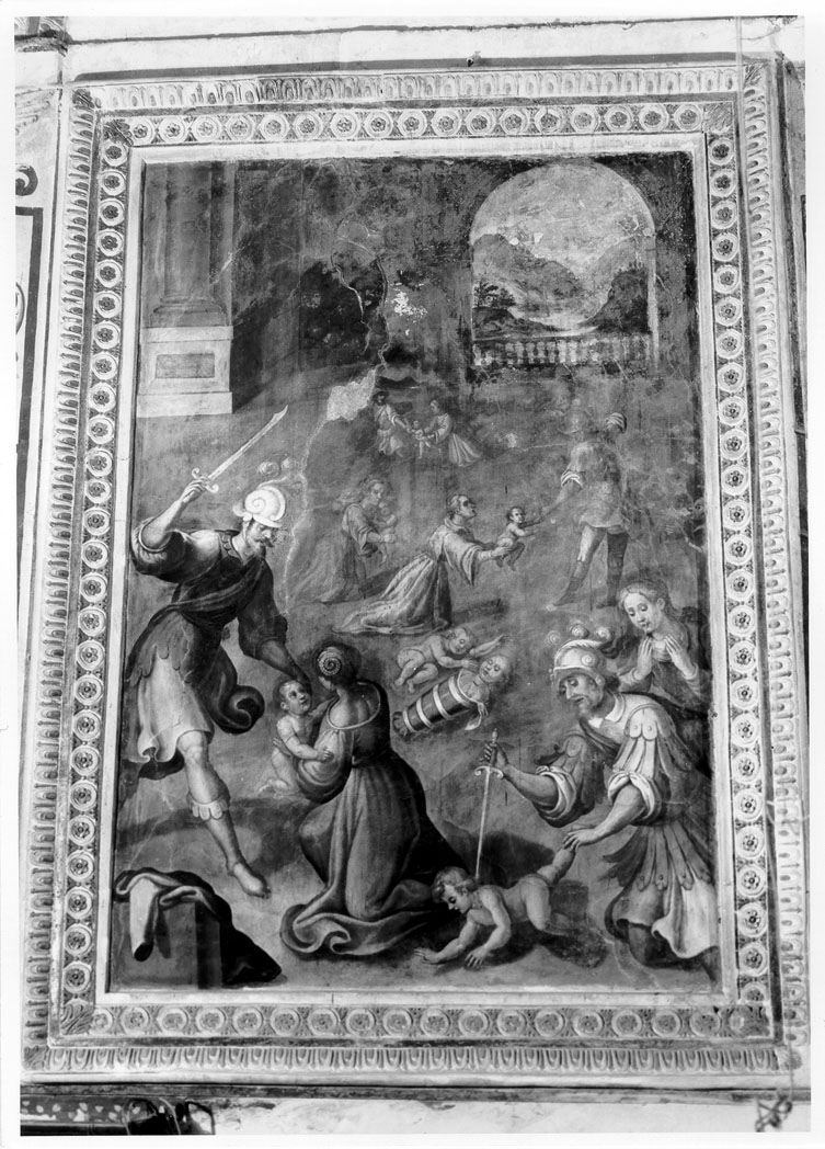 strage degli innocenti (dipinto) di Malpiedi Domenico (attribuito) (prima metà sec. XVII)