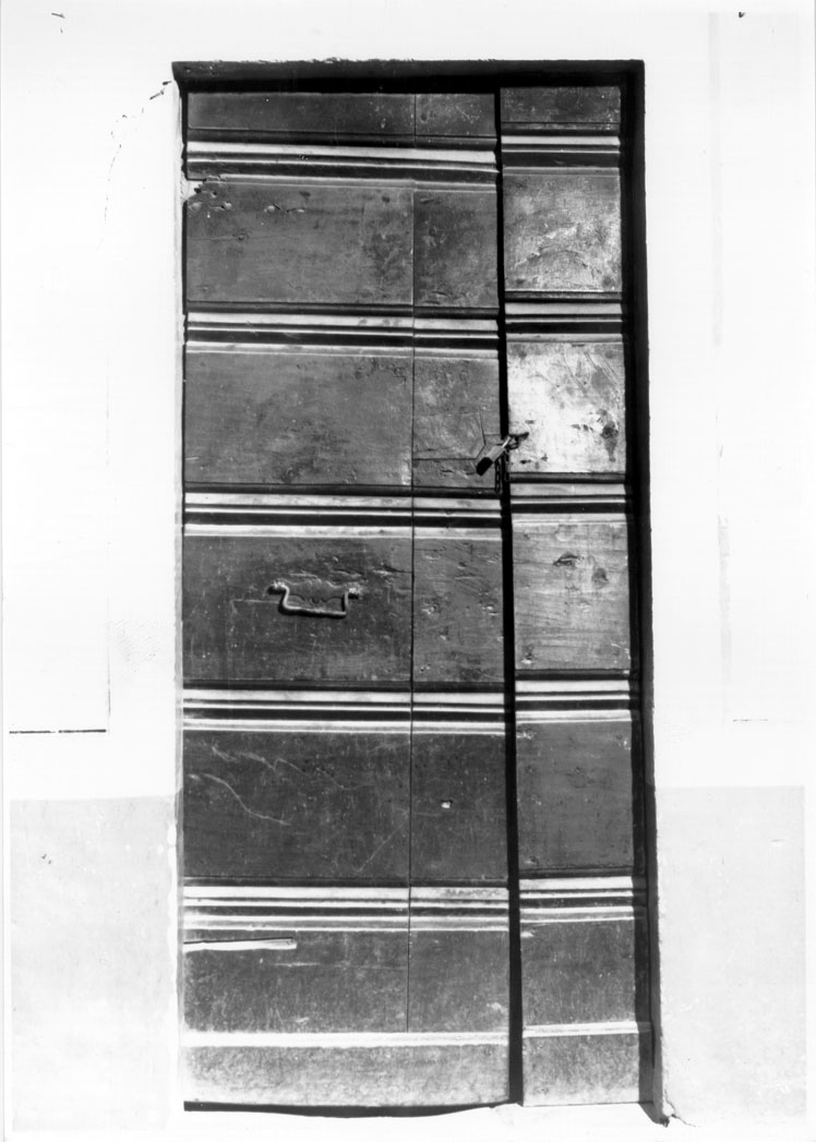 porta, serie - bottega marchigiana (prima metà sec. XIX)