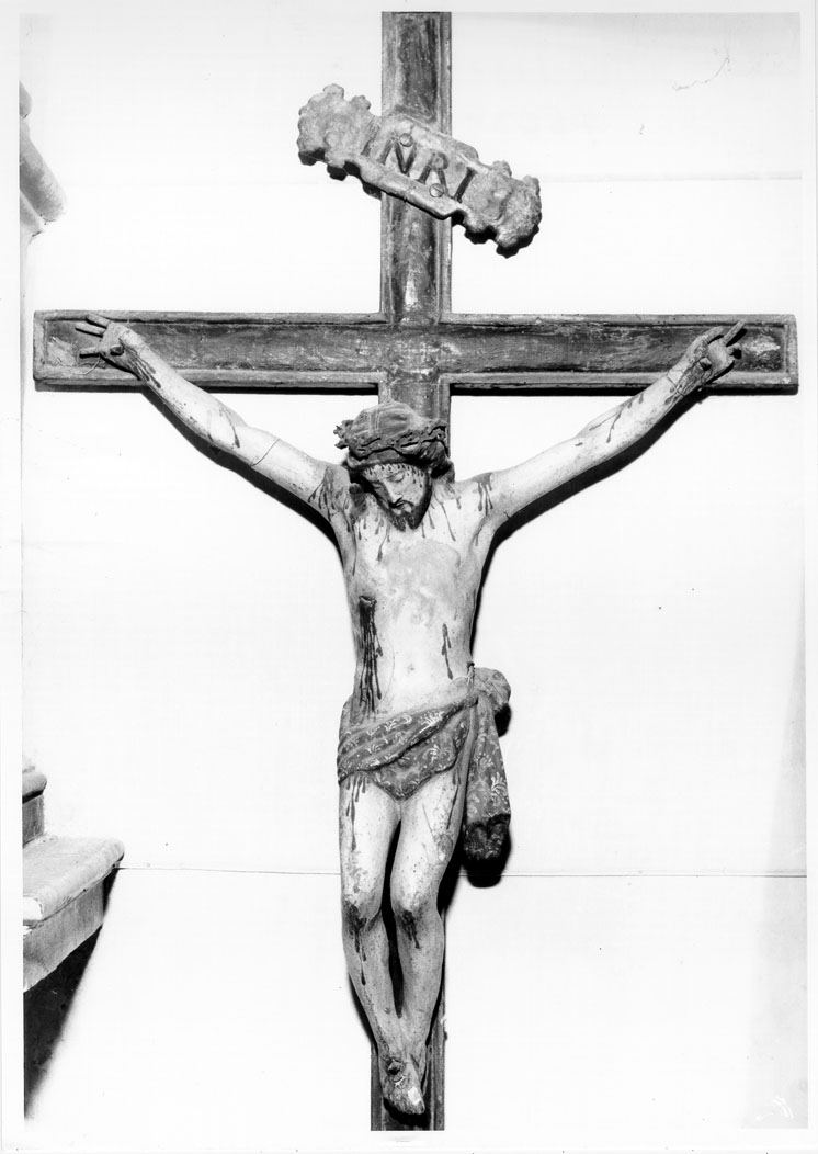 Cristo crocifisso (crocifisso) - bottega marchigiana (fine/inizio secc. XVII/ XVIII)