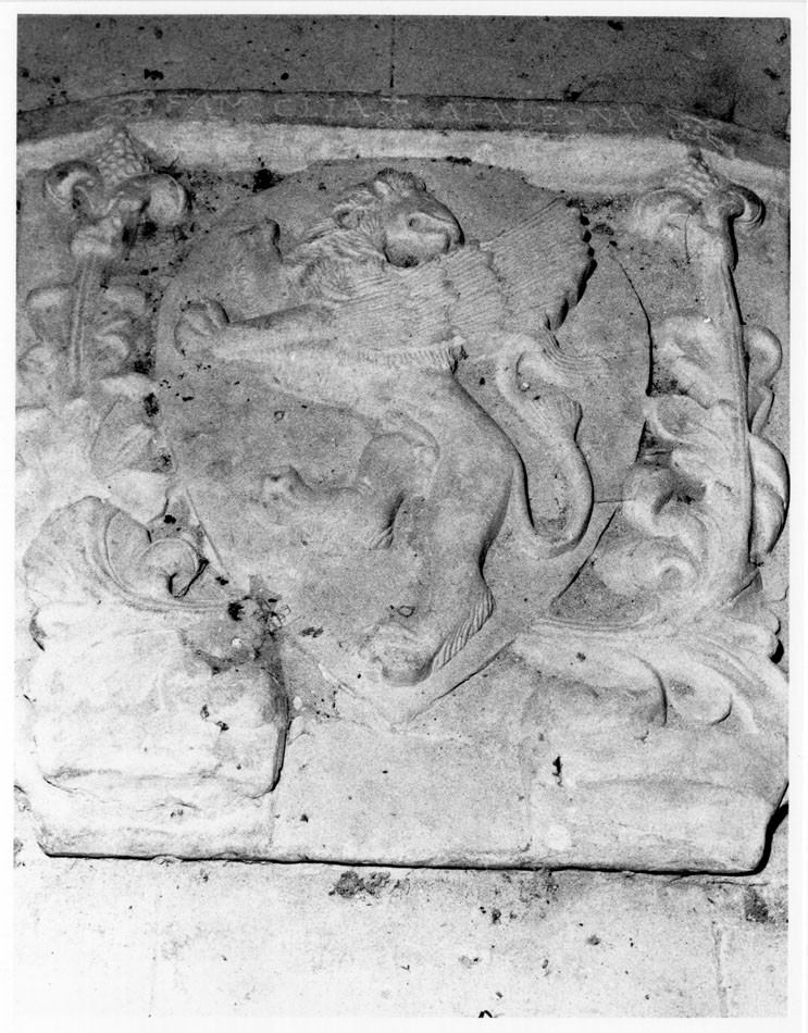 lapide tombale - bottega italiana (sec. XVII, sec. XIX)
