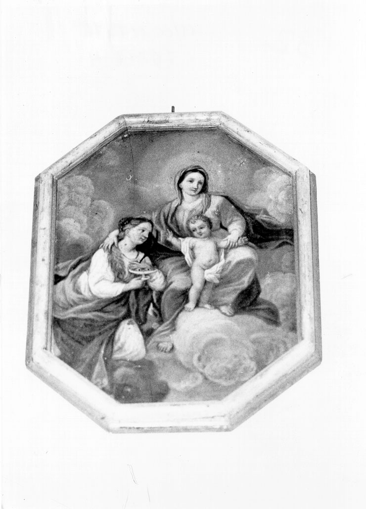 Madonna con Bambino e Santa Lucia (dipinto) - ambito italiano (sec. XVII)