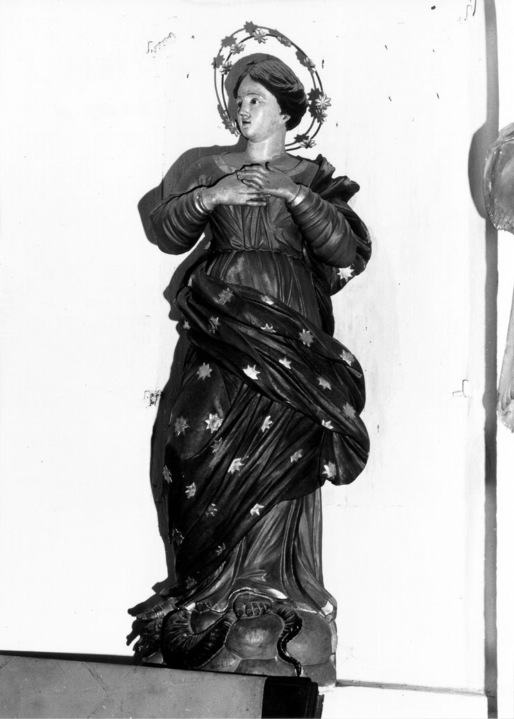 Madonna (statua) - ambito marchigiano (metà sec. XVIII)
