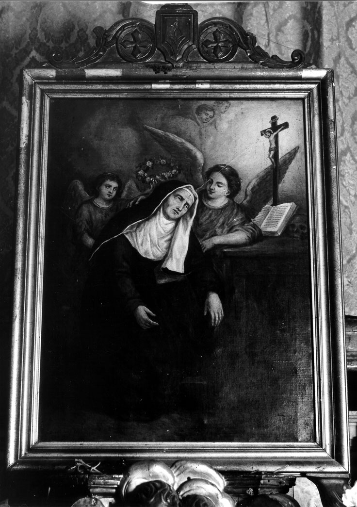 estasi di Santa Teresa d'Avila (dipinto) di Giacobini G. Giulio (sec. XX)