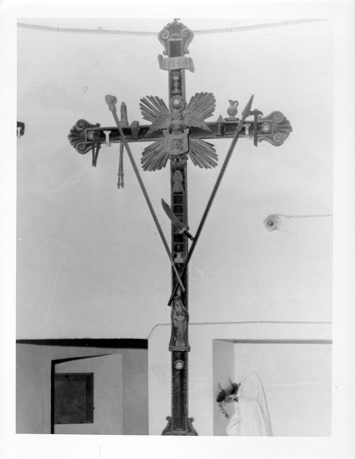 croce processionale - bottega marchigiana (sec. XVIII)