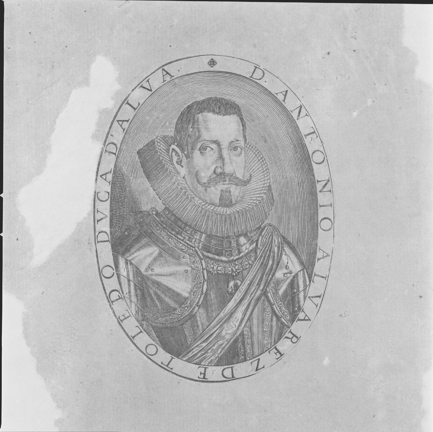 ritratto di Antonio Alvarez duca d'Alba (stampa) - ambito europeo, ambito europeo, ambito europeo (prima metà sec. XVII)