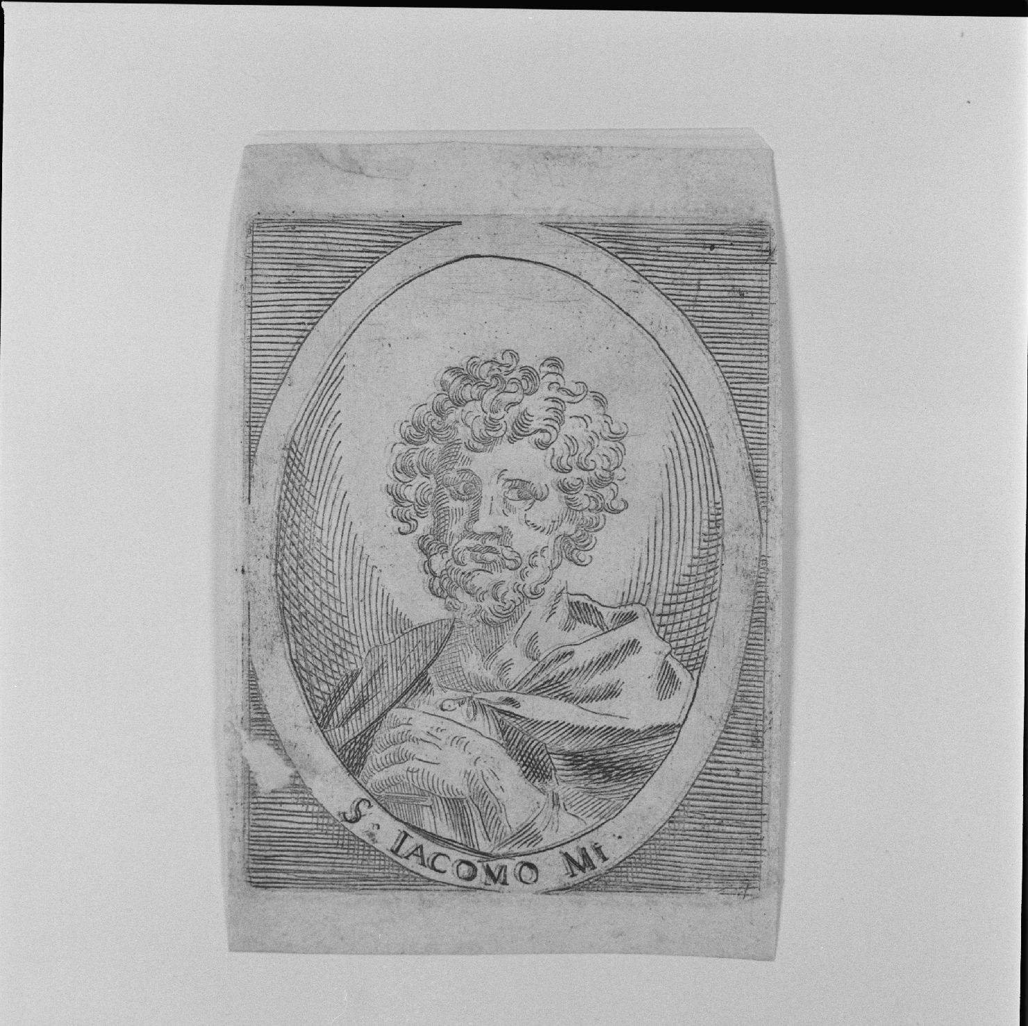 San Giacomo minore (stampa) di Peruzzini Domenico (attribuito) (sec. XVII)