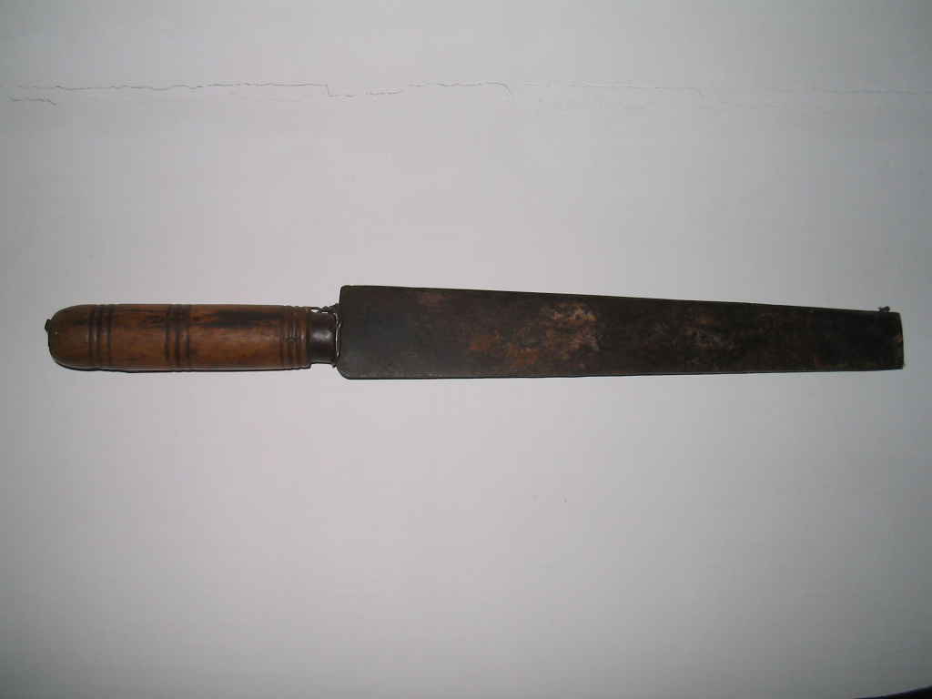 coltello da pane - bottega marchigiana (secc. XIX/ XX)