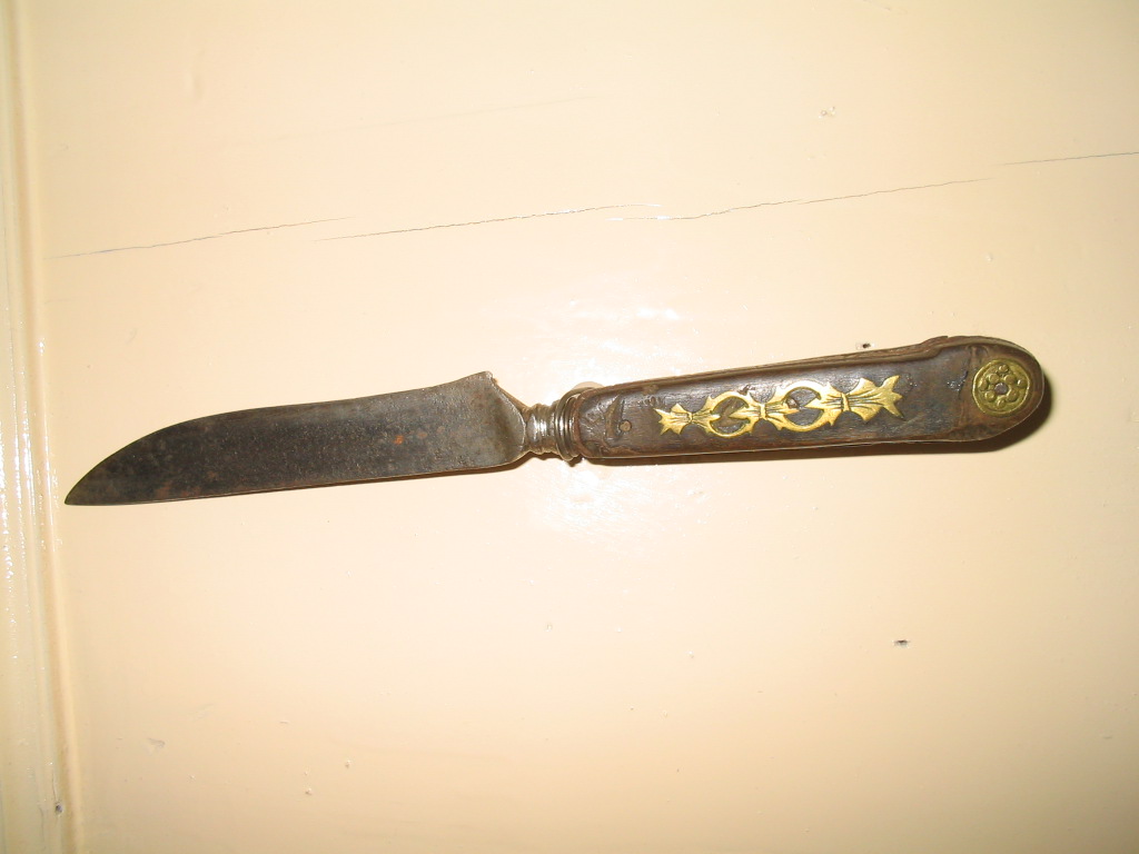 coltello da cucina - bottega marchigiana (secc. XIX/ XX)