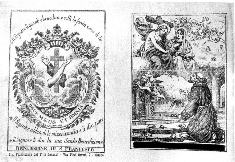 San Francesco d'Assisi (stampa, serie) - ambito italiano (prima metà sec. XX)