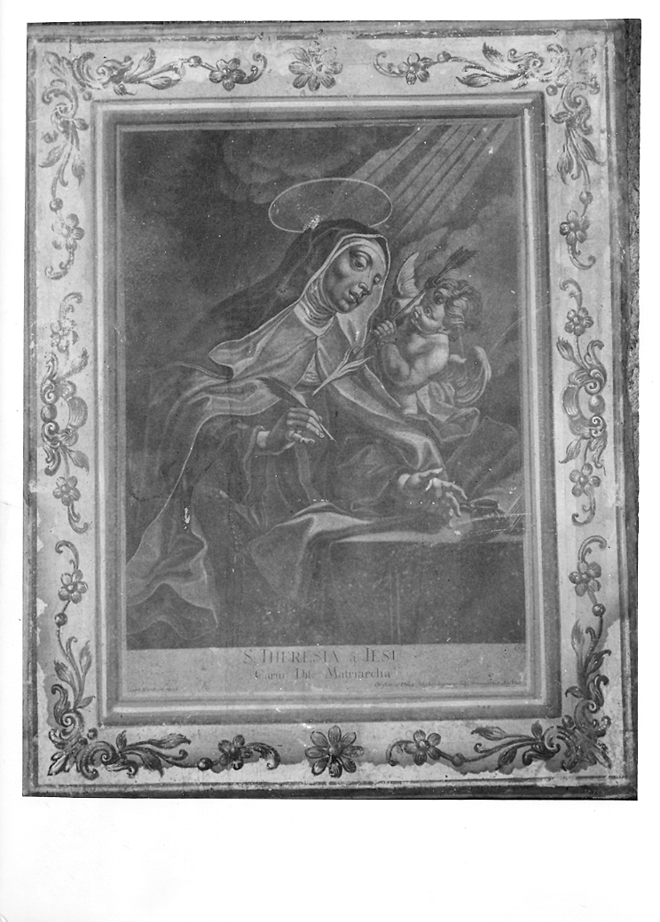 Santa Teresa (stampa) - ambito tedesco (sec. XVIII)