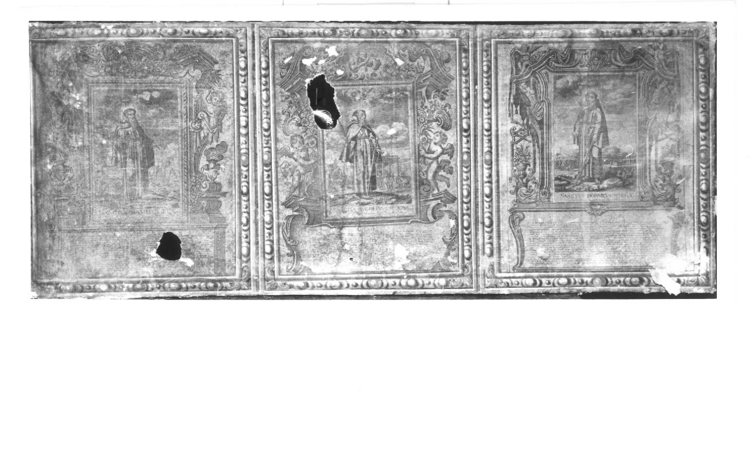 San Daniele Martire (stampa) di Loeffler Johann Heinrich, Schott Johannes (sec. XVIII)