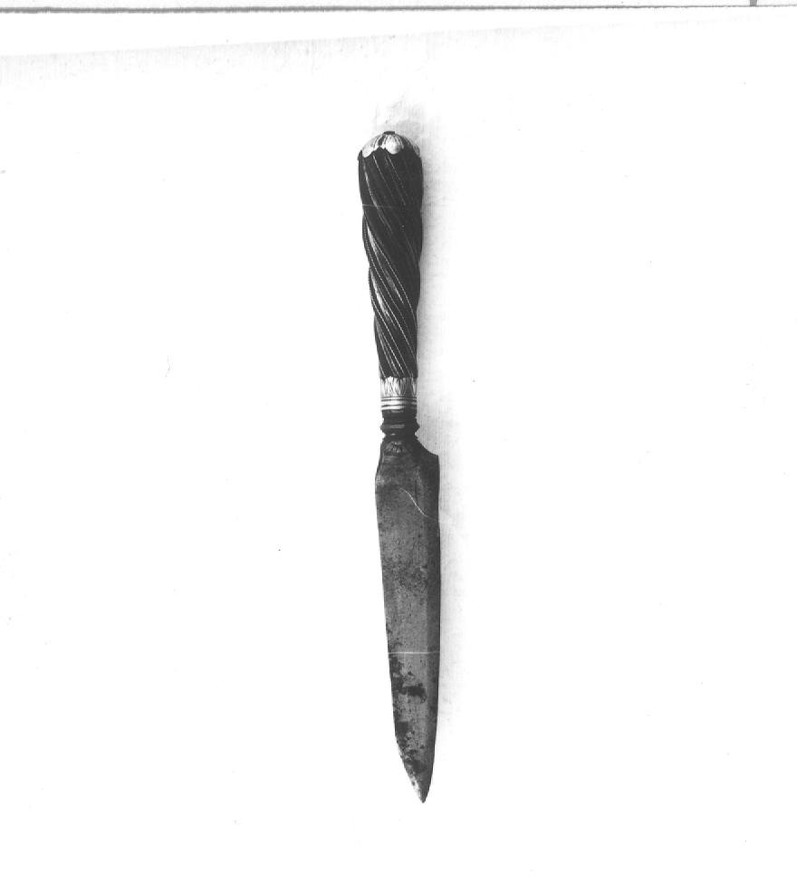 coltello - bottega europea (sec. XVII)