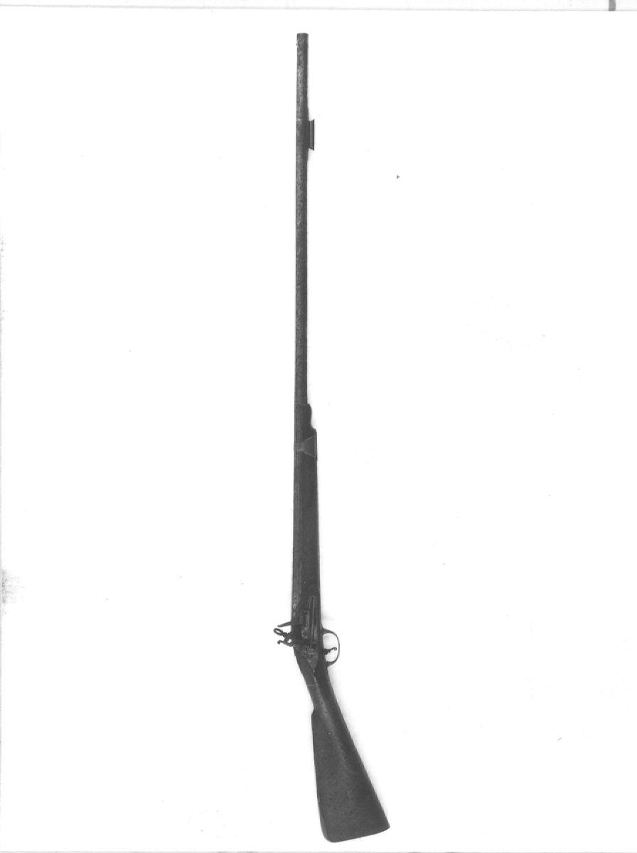 fucile a pietra focaia - bottega spagnola (seconda metà sec. XVIII)