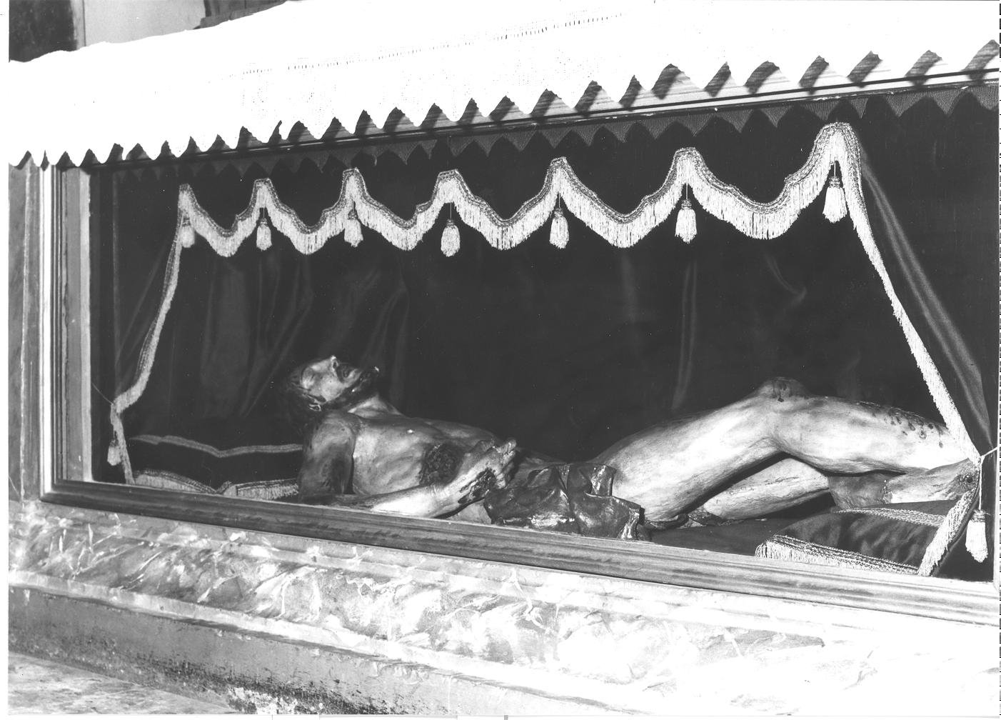 Cristo morto (statua) - bottega marchigiana (sec. XIX)