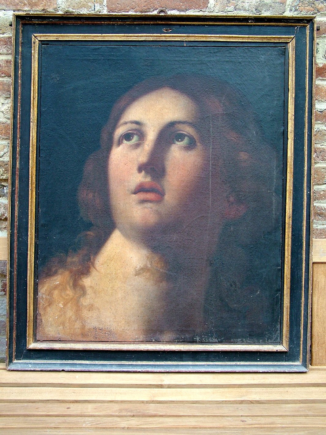 figura femminile (dipinto) - ambito bolognese (fine/inizio secc. XVII/ XVIII)