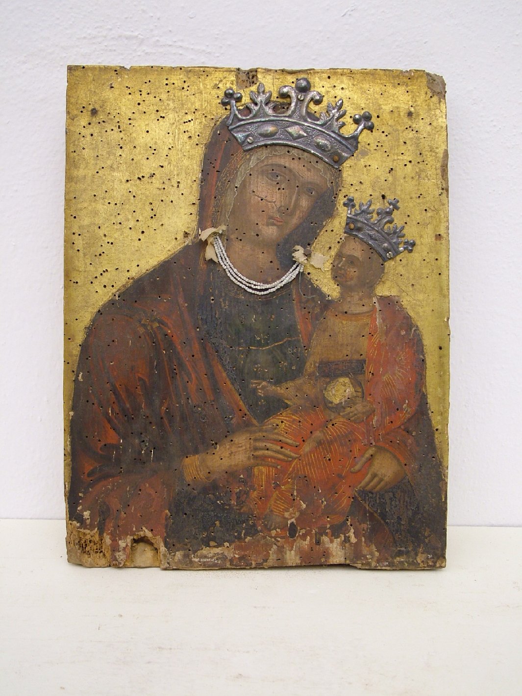 Madonna con Bambino (dipinto) - ambito veneto-dalmata (sec. XIV)