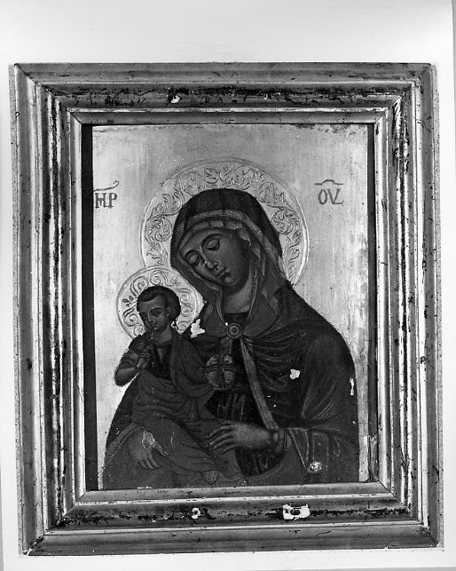 Madonna con Bambino (dipinto) - ambito adriatico (fine/inizio secc. XVI/ XVII)