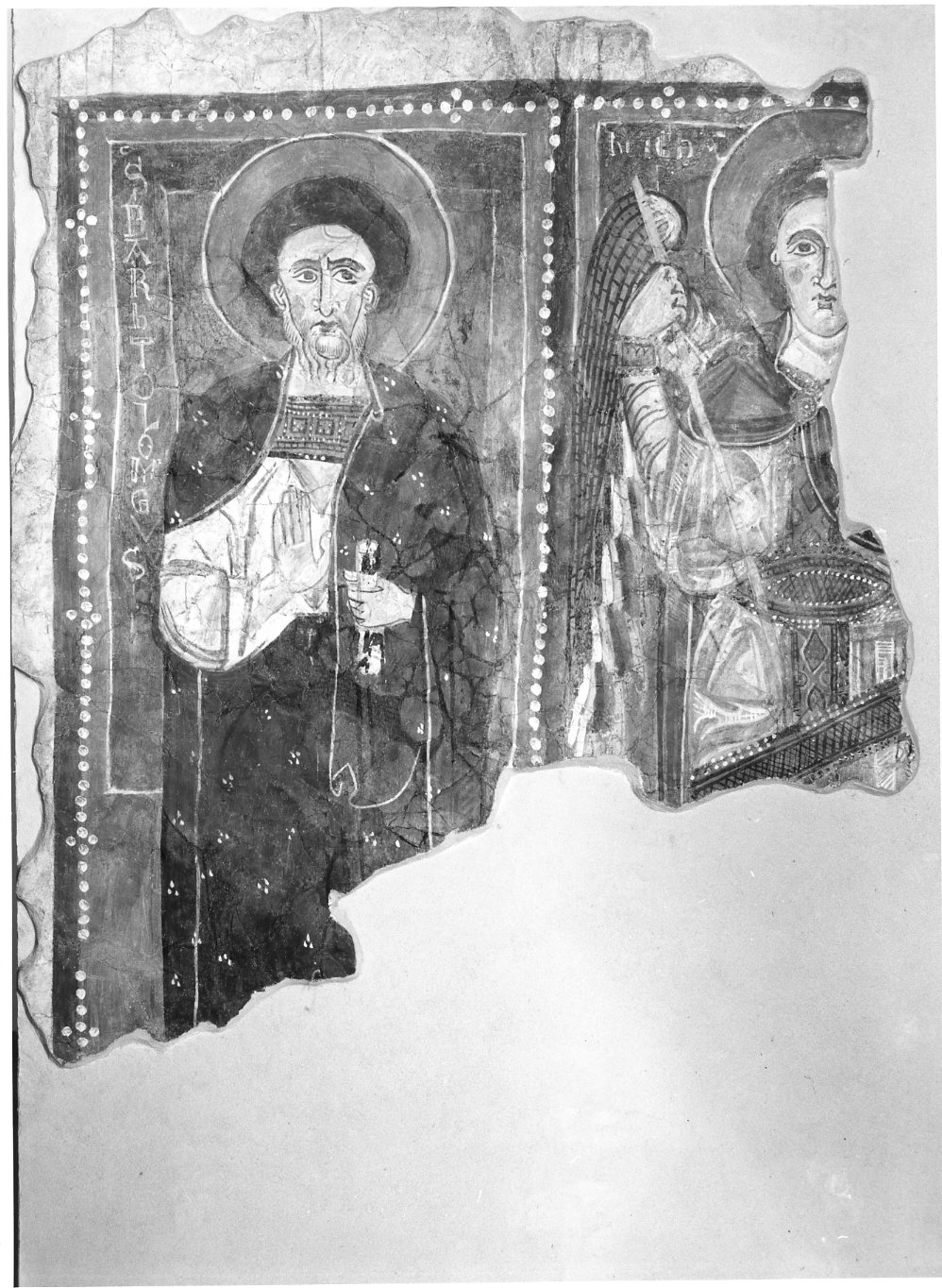 San Bartolomeo e San Michele Arcangelo (dipinto) - ambito beneventano (fine sec. XIII)