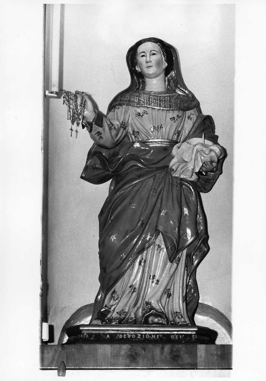 Madonna del Rosario (statua) - bottega Italia meridionale (seconda metà sec. XVIII)