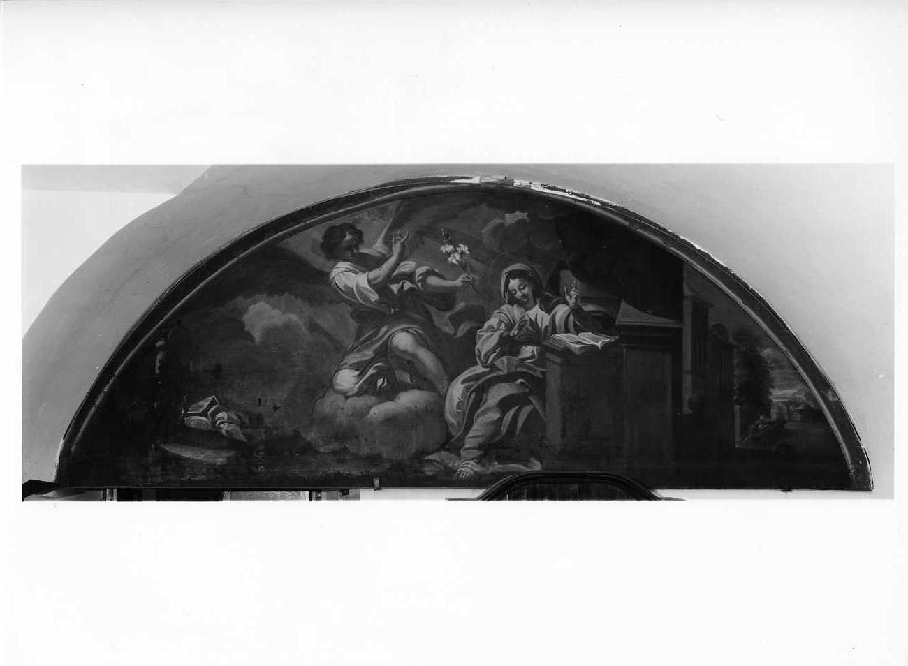 Annunciazione (dipinto) di Gamba Paolo (sec. XVIII)