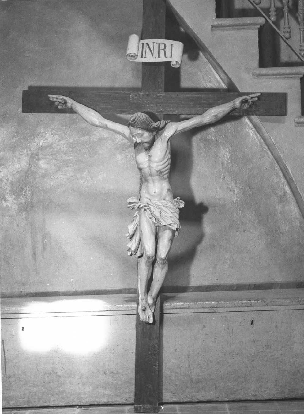 Cristo Crocifisso (crocifisso) - bottega molisana (sec. XVIII)