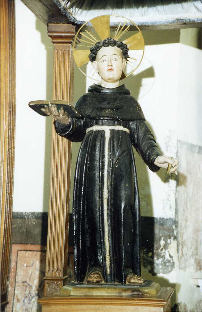 Sant'Antonio da Padova (statua) - bottega molisana (fine sec. XVIII)