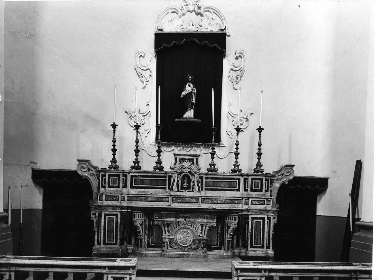 altare maggiore - bottega napoletana (sec. XVIII)