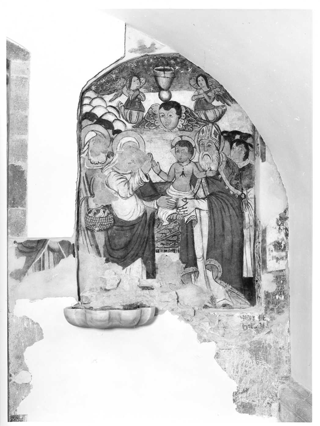 presentazione di Gesù al tempio (dipinto) - ambito molisano (sec. XVI)