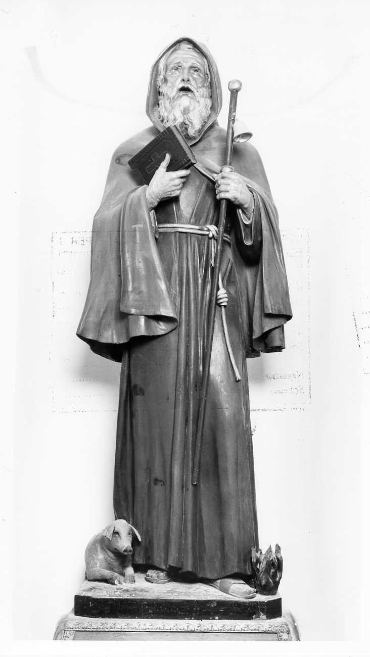 Sant'Antonio Abate (statua) - bottega Italia meridionale (seconda metà sec. XIX)