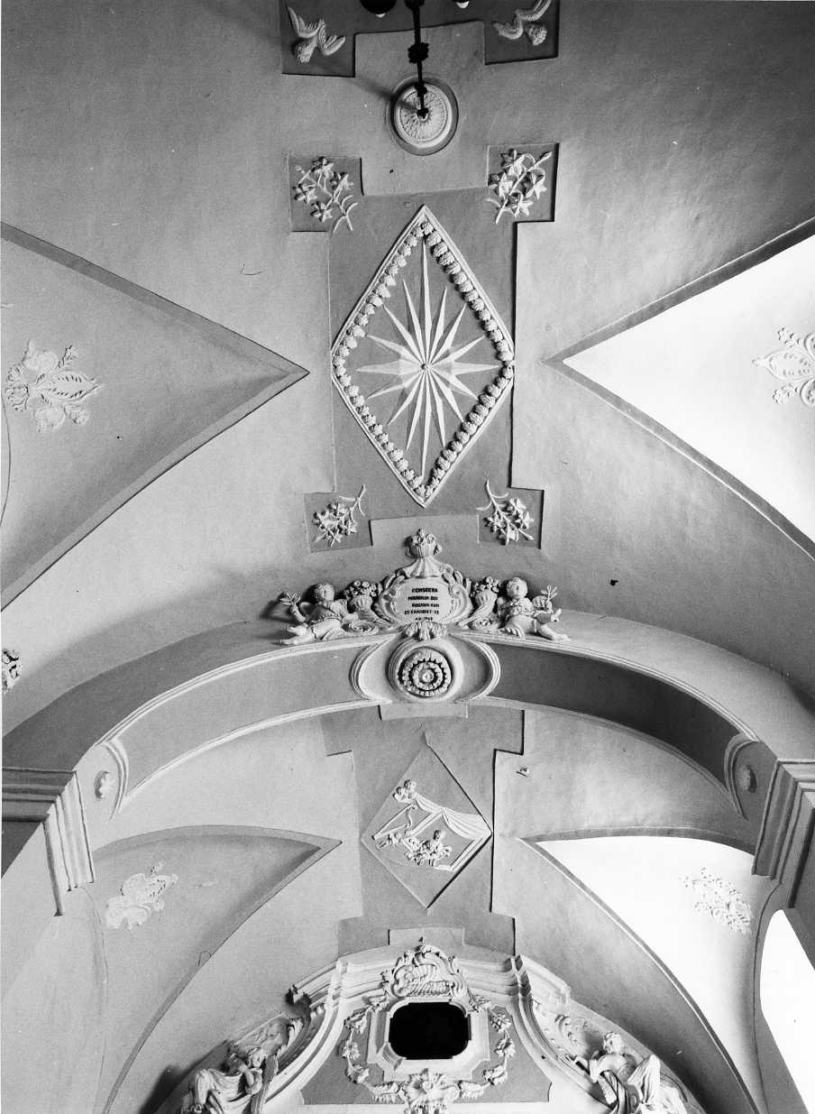 decorazione plastica, elemento d'insieme - bottega Italia meridionale (secc. XIX/ XX)