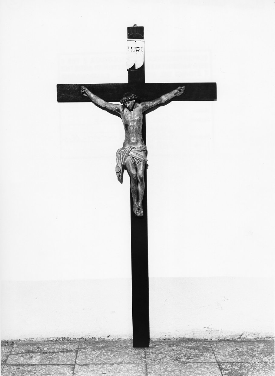 croce processionale, opera isolata - bottega molisana (secc. XIX/ XX)