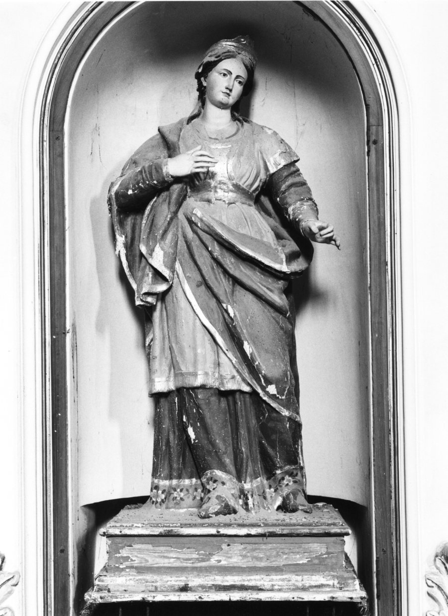Santa Lucia (statua) - bottega Italia meridionale (seconda metà sec. XIX)